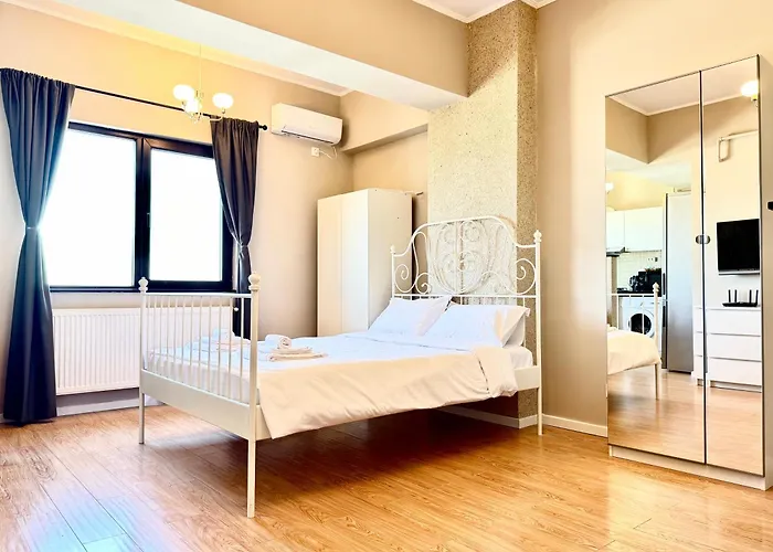 アパート Panoramic View Cozy Near Center *